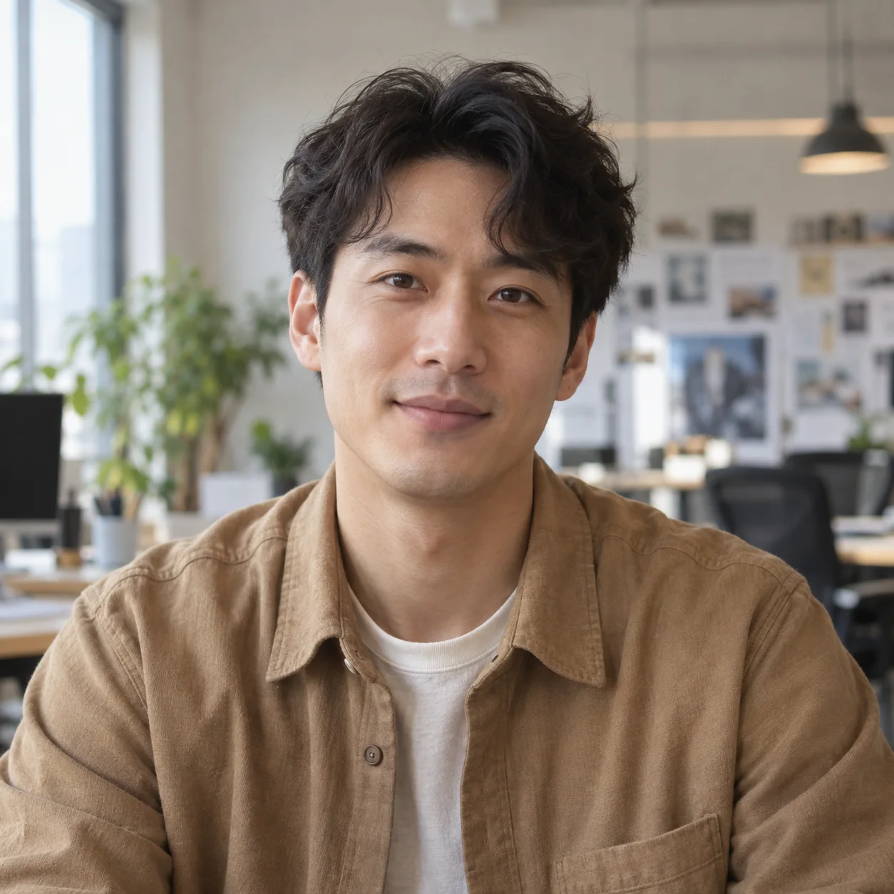 Zhou Nan, an AI character